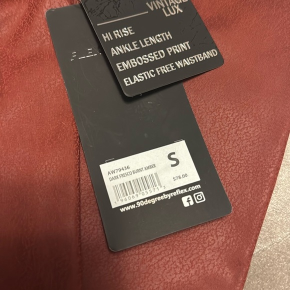 90 degree faux leatherette hi rise leggings, new - Picture 2 of 8